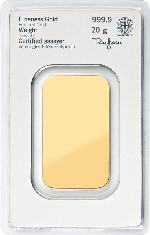Lingotin d'Or 20g
