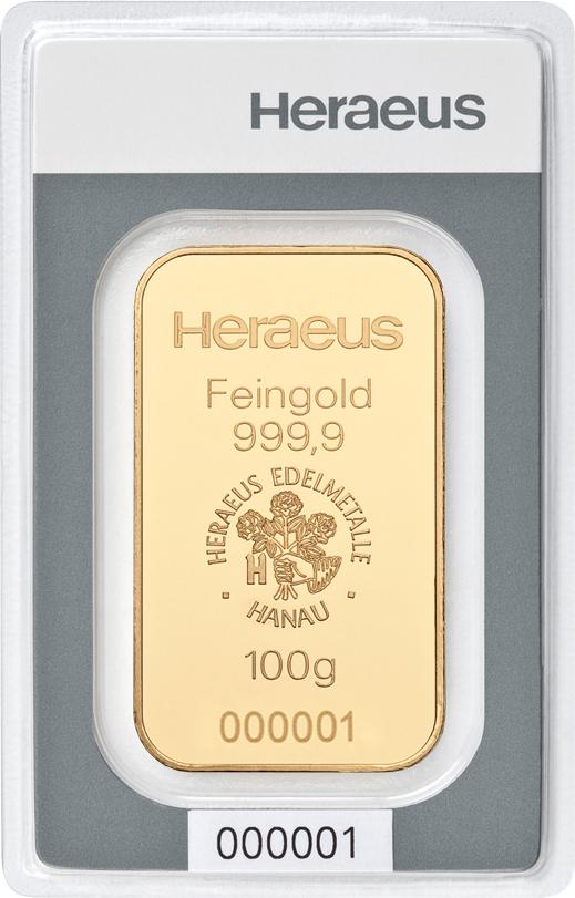 Lingotin d'Or 100g