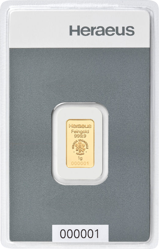 Lingotin d'Or 1g